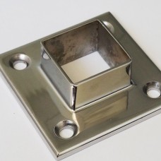 Фланец нержавеющий приварной встык с шипом квадратный Ду 10 Ру 6 AISI 304 10х14х15х10 мм ГОСТ 12821-80